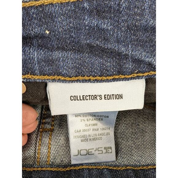 Joe’s Jeans Women Size 27 Collector’s Edition Dark Wash Distressed Jean Shorts - Picture 6 of 8